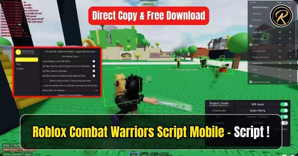 Roblox Combat Warriors Script Mobile